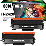 Cool Toner TN2420 Compatibile Cartuccia di Sostituzione per Toner Brother MFC L2710DW L2710DN MFC-L2710DW MFC-L2710DN MFC-L2750DW HL-L2350DW DCP-L2510D DCP-L2530DW TN ...