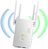 COOLEAD Ripetitore WiFi Wireless 1200Mbps WiFi Extender Access Point Dual Band 5GHz 2.4GHz Amplificatore Segnale Wifi Ripetitore Supporta AP / ...