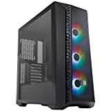 Cooler Master MasterBox 520 Mesh PC Case - ATX Mid-Tower, Con 3 Ventole, Configurazioni Multiple Flusso d'Aria, Pannello Frontale in ...