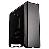 Cooler Master MasterCase SL600M Black Edition – Aluminium PC Case with Superior Vertical Airflow and Noise Reduction, Tempered Glass Side ...