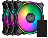 Cooler Master MasterFan MF120 3in1 Halo ARGB - RGB Indirizzabili a Doppio Anello, Case e Eliche Dal Design Ibrido, Protezione ...