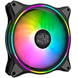 Cooler Master MasterFan MF140 Halo ARGB - RGB Indirizzabili a Doppio Anello, Case ed Eliche Dal Design Ibrido con Protezione ...