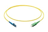 Corning Cavo patch in fibra ottica 2,0 mm – Singlemode Simplex: LC UPC Simplex su SC APC Simplex, 2 m ...