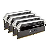 Corsair CMD16GX4M4B3000C15 Dominator Platinum Kit di Memoria per Desktop a Elevate Prestazioni, DDR4 16 GB, 3000 MHz, 4 x 4 ...