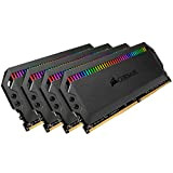 Corsair Dominator Platinum RGB 64 GB (4x16 GB) DDR4 3600 (PC4-28800) Memoria Ottimizzata C16 1.35V AMD - Nero