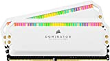 Corsair Dominator Platinum RGB DDR4 32 GB (2x16 GB) 3600MHz C18 Memoria per Desktop (Regolazione della tensione a bordo, Raffreddamento ...