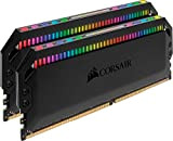 Corsair DOMINATOR PLATINUM RGB Kit di Memoria per Desktop a Elevate Prestazioni, DDR4 2 x 16 GB, 3200 MHz, Nero