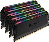 Corsair Dominator Platinum RGB Kit di Memoria per Desktop a Elevate Prestazioni, DDR4 4 x 8 GB, 3600 MHz, Nero