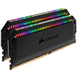 Corsair DOMINATOR PLATINUM RGB Kit di Memoria per Desktop a Elevate Prestazioni, DDR4 2 x 16 GB, 3466 MHz, Nero