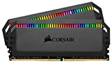Corsair DOMINATOR PLATINUM RGB Kit di Memoria per Desktop a Elevate Prestazioni, DDR4 2 x 32 GB, 3200 MHz, Nero