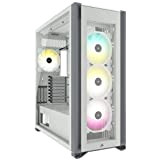 Corsair iCUE 7000X RGB Case per PC Intelligente ATX Full-Tower, Tre Pannelli in Vetro Temperato, Quattro Ventole RGB da 140 ...