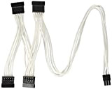 Corsair Internal Black Power Cable SATA, Female/Female, RMi series, RMx series, SF Series, Corsair Type 4 PSU, Blu
