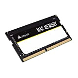 Corsair Mac Memory SODIMM 4GB (1x4GB) DDR3 1066MHz CL7 Memoria per Sistemi Mac, Qualificata Apple , Nero