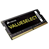 Corsair Value Select SODIMM 16GB (1x16GB) DDR4 2133MHz C15 Memoria per Laptop/Notebook , Nero