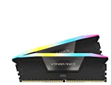 Corsair VENGEANCE RGB DDR5 32GB (2x16GB) 6000MHz C36 Memoria per Desktop (Illuminazione RGB dinamica a dieci zone, Profili XMP 3.0 ...