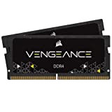 Corsair Vengeance SODIMM 32GB (2x16GB) DDR4 2933MHz C19 Memoria per Laptop/Notebook , Nero