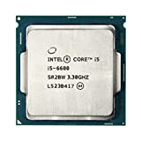 CPU e processore Intel Core I5 ​​6600 3,3 GHz 6M Cache Quad Core Core Desktop LGA1151 CPU. CPU del processore ...