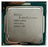 cpu Xeon E3-1230 V2 e3 1230 V2 3.3GHz SR0P4 8M Quad Core LGA 1155 CPU Processore componenti per computer