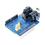 CQRobot DMX Shield MAX485 Chipset Compatible with Arduino Board (RDM Capable), Device Into DMX512 Network, LED/Music Remote Device Management Capable, ...