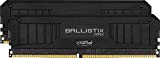 Crucial Ballistix MAX BLM2K8G51C19U4B 5100 MHz, DDR4, DRAM, Memoria Gaming Kit per Computer Fissi, 16GB (8GB x2) CL19, Nero