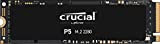 Crucial P5 500 GB CT500P5SSD8 SSD Interno-Fino a 3400 MB/s, 3D NAND, NVMe, PCIe, M.2, 2280SS