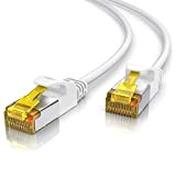CSL - Cavo di rete CAT 7 Slim 20 m - Cavo patch - RJ45 - LAN Ethernet Gigabit - ...