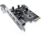 CSL-Computer Nuovo PCIe USB 3.2-4 Porte USB 3.2 - PCI Express USB 3 Plug e Play - 3 Porte Esterne ...