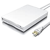 CSL - Lettore Floppy Esterno USB FDD 1,44MB 3,5 Pollici - PC e Mac - Slimline Floppy Disk Drive Esterna ...