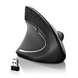 CSL - Mouse Verticale Wireless per Mancini - Modello CSL TM137U Ottico - 6 Tasti - Design ergonomico - previene ...