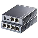 Cudy FS1006PL 6-Porta 10/100M Poe Switch 60W, 4 Porte Poe, modalità CCTV (Distanza di Trasmissione Fino a 250m a 10Mbps), ...