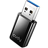 Cudy WU1300 Adattatore USB WiFi AC 1300Mbps per PC, Dongle WiFi USB 400 Mbps + 867 Mbps, 5 Ghz / ...