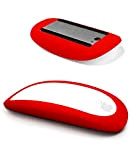 Custodia in silicone per mouse Apple Magic Mouse 1 e 2, a prova di goccia, a prova di polvere, ultra ...