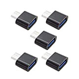 CY - Adattatore da USB tipo C a USB 2.0 OTG per telefoni cellulare, tablet, cavi USB, Flash Disk, mouse ...