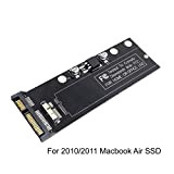 CY Adattatore scheda convertitore adattatore SSD SATA 12 + 6 pin per Mac Air 2010 2011