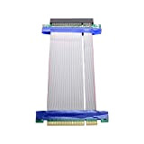 CY PCIE Cavo Riser PCI-E Express 8X a 8X Maschio a Femmina Slot Riser Extender Card Cavo Flessibile 20cm