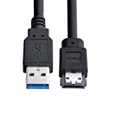 CY USB 3.0 a eSATA Adattatore USB a HDD/SSD/ODD Convertitore eSATA a cavo USB