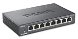 D-Link DGS-108 - network switches (IEEE 802.1p, IEEE 802.3, IEEE 802.3ab, IEEE 802.3az, IEEE 802.3u, IEEE 802.3x, 10/100/1000 Mbps, Black, ...
