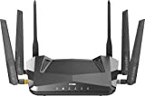 D-Link DIR-X5460 Router EXO AX5400 Wi-Fi 6 con porta WAN e 4 porte LAN, MU-MIMO, gestione della banda SmartConnect, WPA3, ...