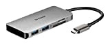 D-Link DUB-M610 Hub USB di Tipo C 6 in 1, Adattatore USB C con HDMI 4K e 1080 p, 2 ...