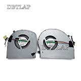 DBTLAP Ventilator per dell Alienware 17 R4 R5 ALW17C Ventilatore del CPU + GPU MG75090V1-C060-S9A MG75090V1-C070-S9A Ventola di Raffreddamento