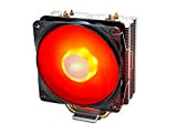 DeepCool Gammaxx 400 V2 Dissipatore di Raffreddamento 4 Heatpipes con Ventola LED Rosso PWM Silenziosa da 120mm per CPU Socket ...