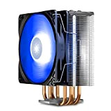 DEEPCOOL Gammaxx GTE V2 Dissipatore per CPU 4 Heatpipes Ventola PWM da 120 mm RGB 12V 4-Pin Compatibile per CPU ...