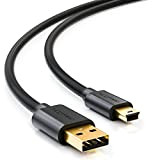 deleyCON 1m Mini USB 2.0 Cavo ad Alta Velocità - USB Una Spina a Mini Spina B - Cavo di ...