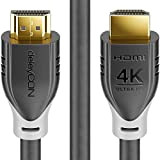 deleyCON 3,0m HDMI Cavo 2.0 a/b - HDR 10+ UHD 2160p 4K@60Hz YUV 4:4:4 HDR HDCP 2.2 3D ARC Dolby ...