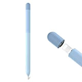 Delidigi Cover Apple Pencil 1 Generazione, Silicone Custodia Cover Accessori Holder Grip per Apple Pencil 1st Generazione(Blu)