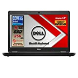 Dell, Pc Portatile Notebook Pronto All'Uso, Display 14" FullHD, Intel Core i5, Ram 8 Gb, SSD 256 Gb, Computer Portatile ...