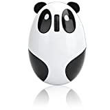 Denash Mouse Wireless, Simpatico Mouse Ottico Wireless a Forma di Panda da 2,4 GHz Mouse da Gioco Wireless per Win/Andriod/iOS ...