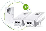 Devolo Magic 1 – multiroom kit Powerline Wi-Fi (Wi-Fi ac fino a 1200 Mbps, 2 connessioni LAN Ethernet, spina integrato, Mesh Wi-Fi) Bianco