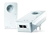 Devolo Magic 1 WiFi 2-1-2 Adattatore CPL ultra-puissant fino a 1200 Mbits/S, con presa di corrente integrata, Bianco