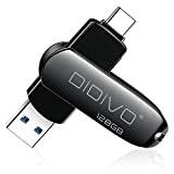 DIDIVO Chiavetta USB 128GB, Pen Drive USB 3.0 2 in 1 Type C Dual OTG Flash Drive Pennetta USB 128 ...